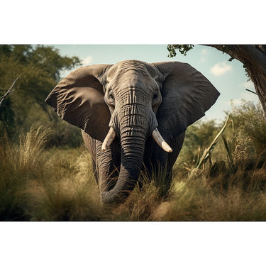 Elephant Painting Canvas
